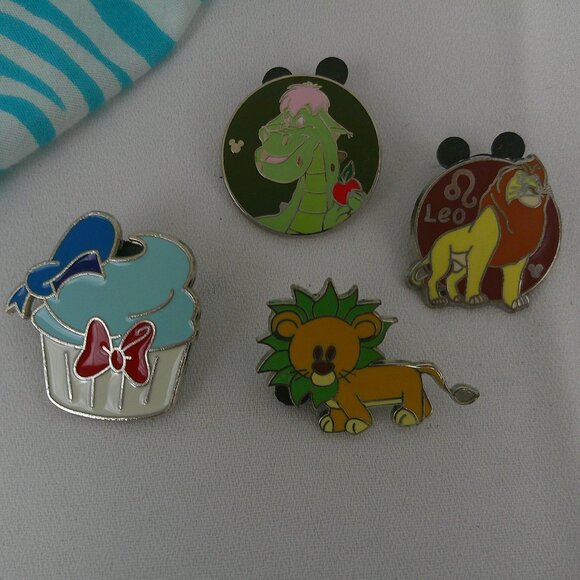 Disney World Jewelry - Four Walt Disney World Trading Pins